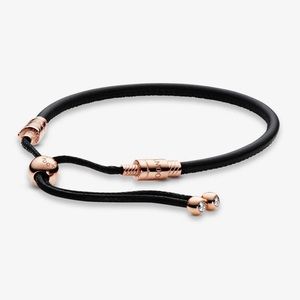 Pandora Moments Leather Slider